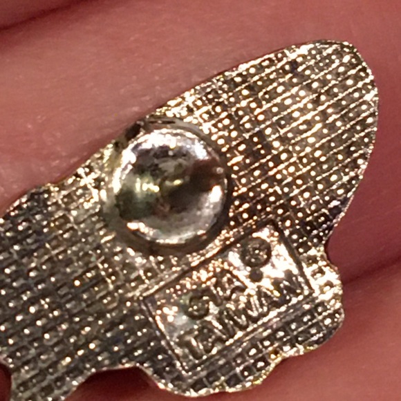 Retro thanks for service christian lapel pin - Picture 3 of 4